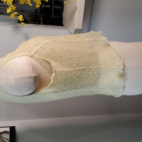 Marisa Minicucci two pieces set Amazing delicate look light yellow size … - Picture 10 of 16